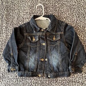 Wrangler  Jean Jacket Kids unisex size 4T Blue